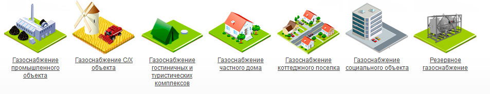 автономная газификация с газгольдерами